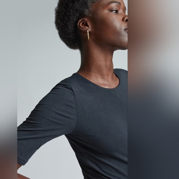 Everlane Short Sleeve Crew Neck Bodysuit•M - Picture 4 of 14